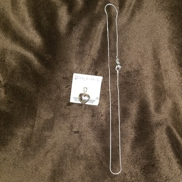 Sterling Silver Chain And Charm. - Picture 2 of 8